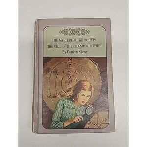 1966 Nancy Drew Double Mystery: 99 Steps & The Clue in the Crossword Cipher
